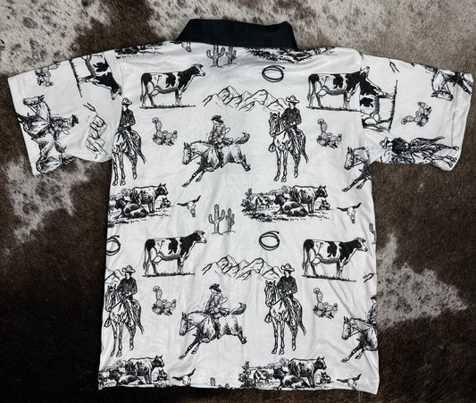 The Cattleman Polo Shirt