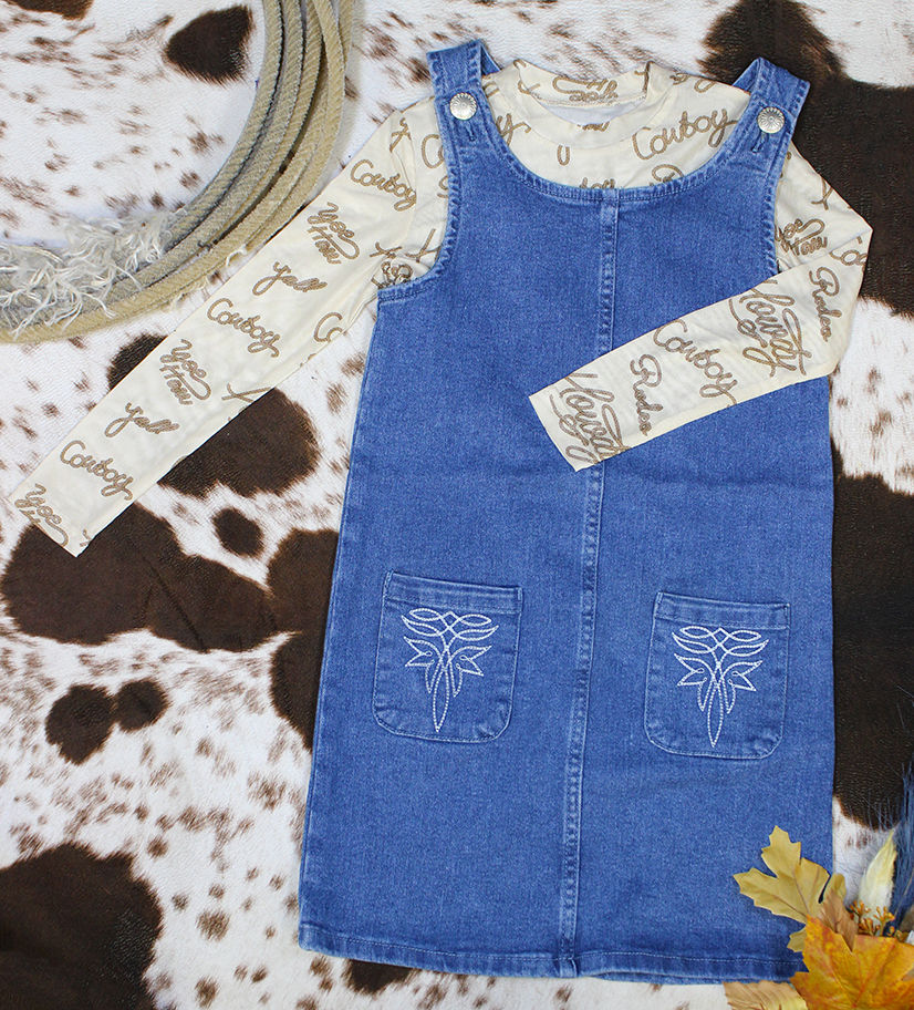 Boot Stitch Denim The Twisted Filly