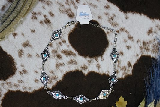 Cowgirl Diamond Concho Belt