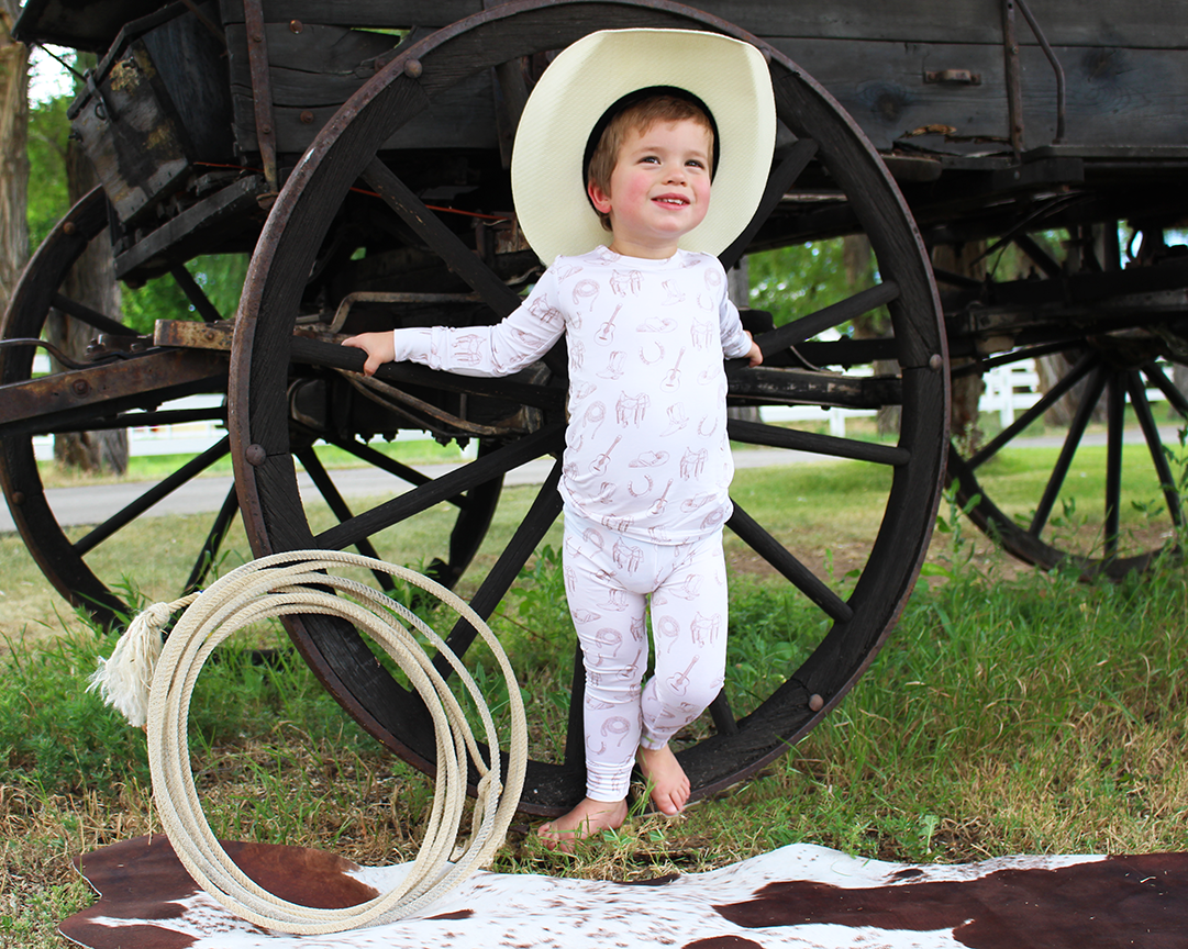 Cowboy Dreams Two Piece Pajamas