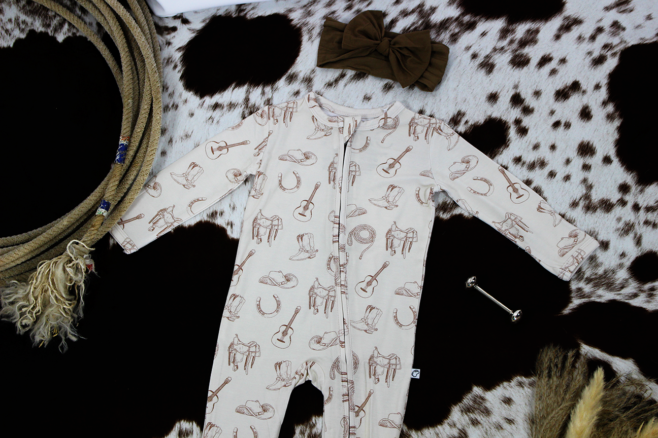 Cowboy Dreams Footie