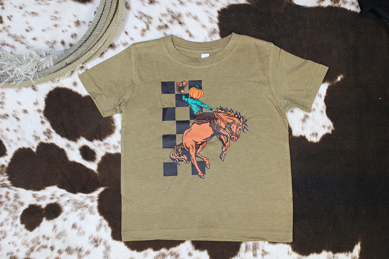 Cowboy Jack Halloween Tshirt Buckin Baby Wholesale