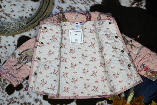 The Birdie Rose Quilted Jacket IDA Mae