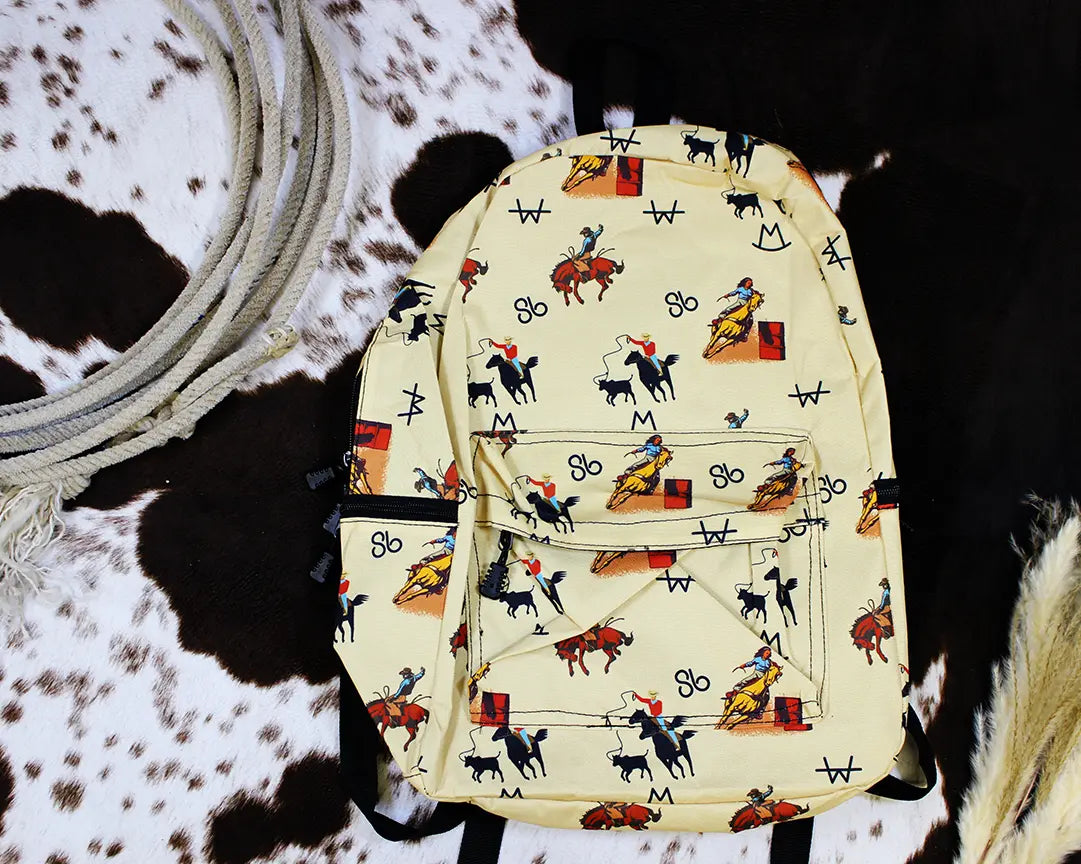 Vintage Cowboy Backpack