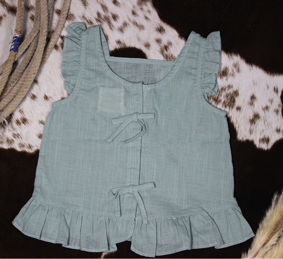 Boots and Ruffles Vignette