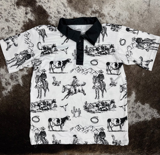 The Cattleman Polo Shirt