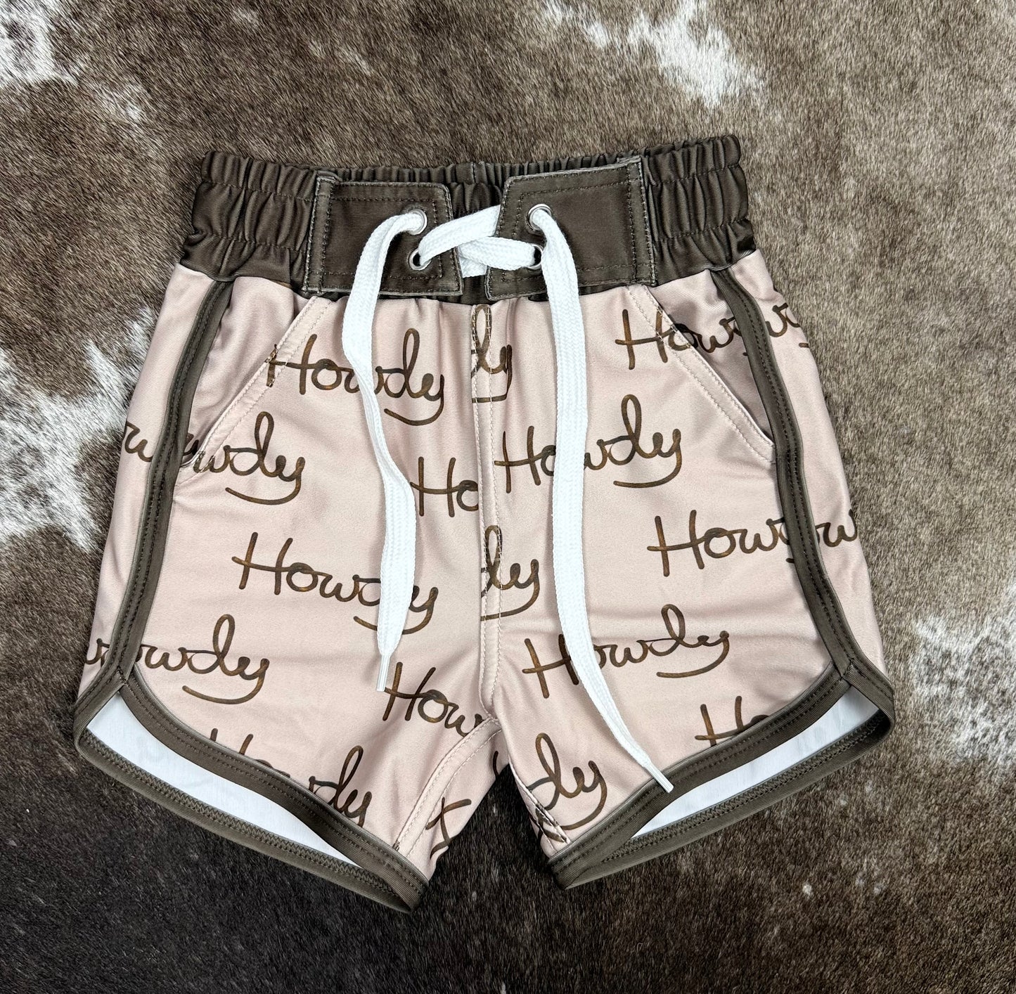 Howdy Honey Boys Swim Trunks