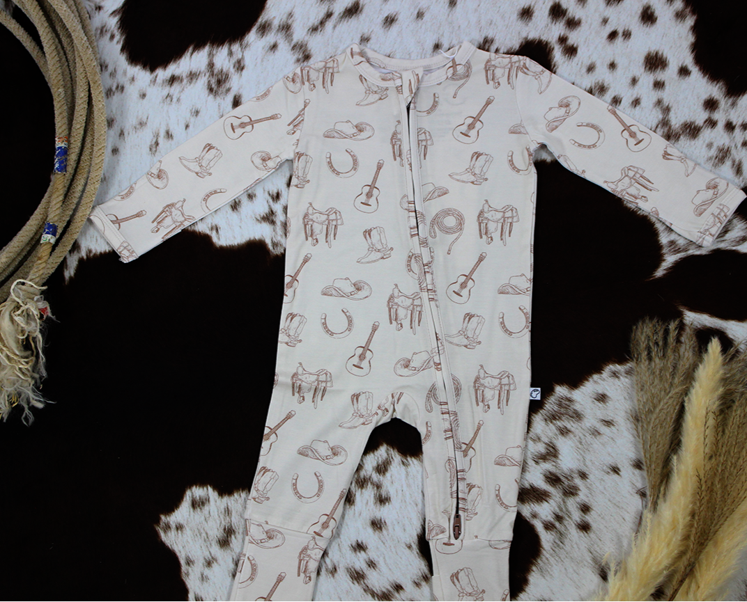 Cowboy Dreams Footie
