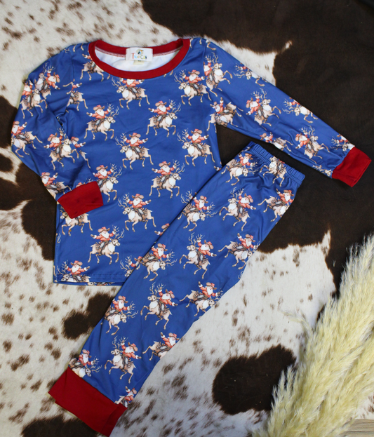 Cowboy Clause PJs Two Piece